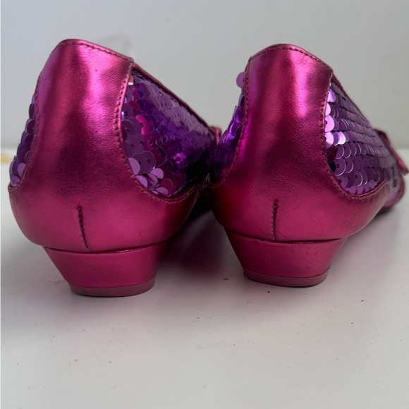 Irregular Choice Fuchsia glitter size 8 - Picture 7 of 8